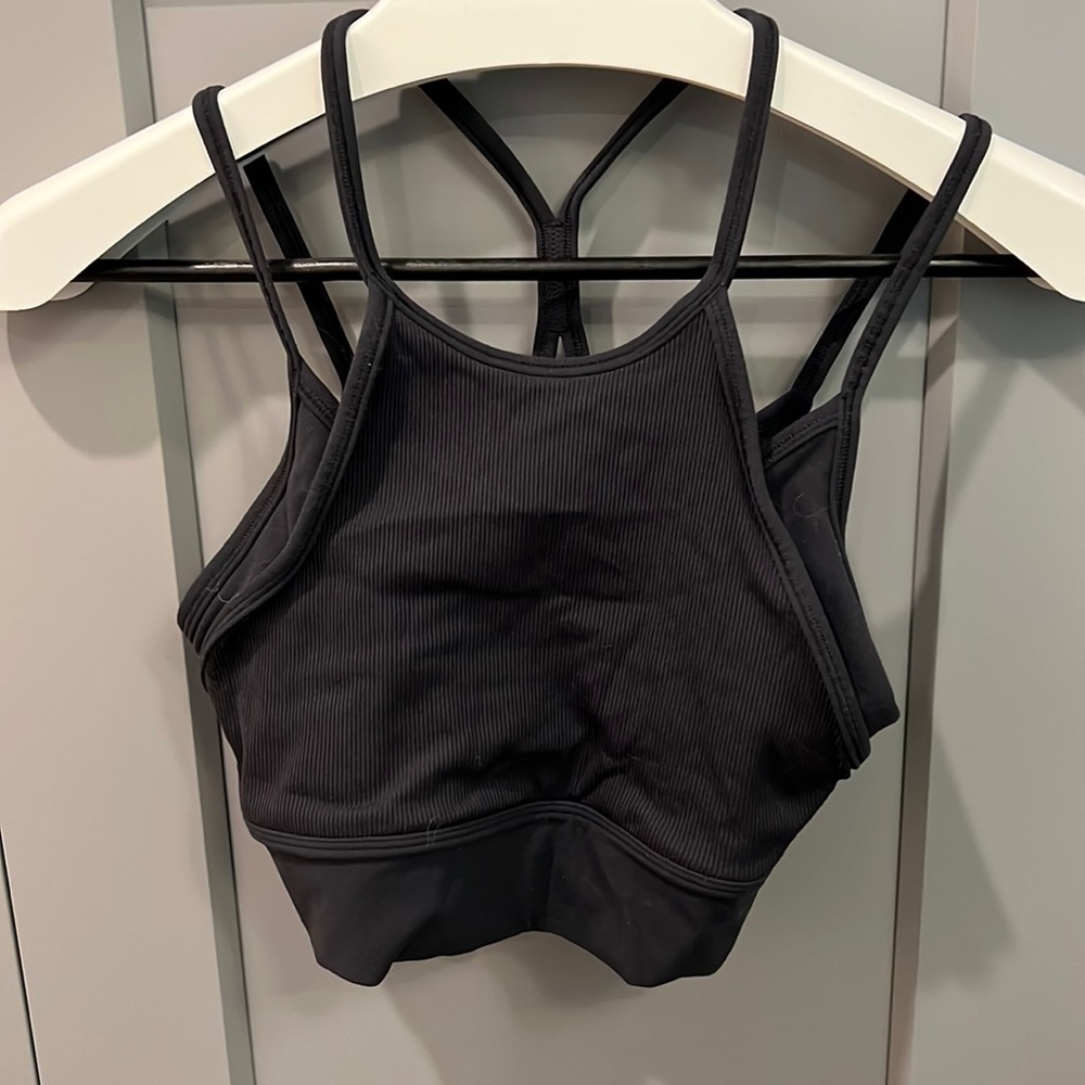 Nike straps yoga bra size m